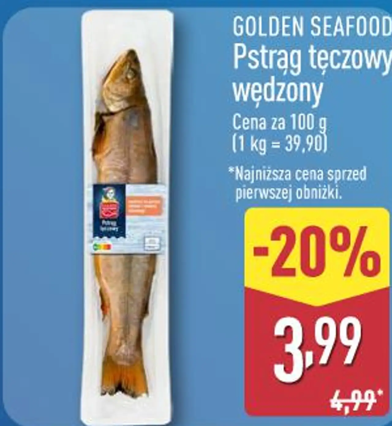 Pstrąg tęczowy wędzony Golden Seafood