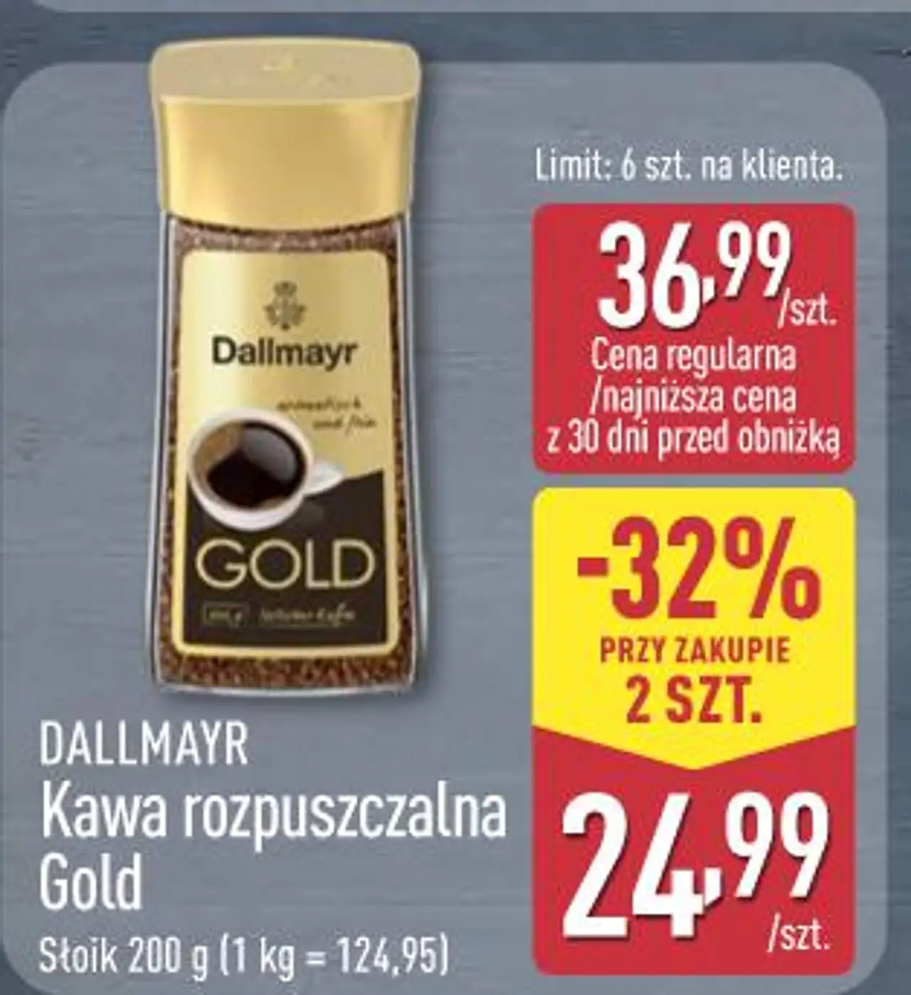 DALLMAYR Kawa rozpuszczalna Gold
