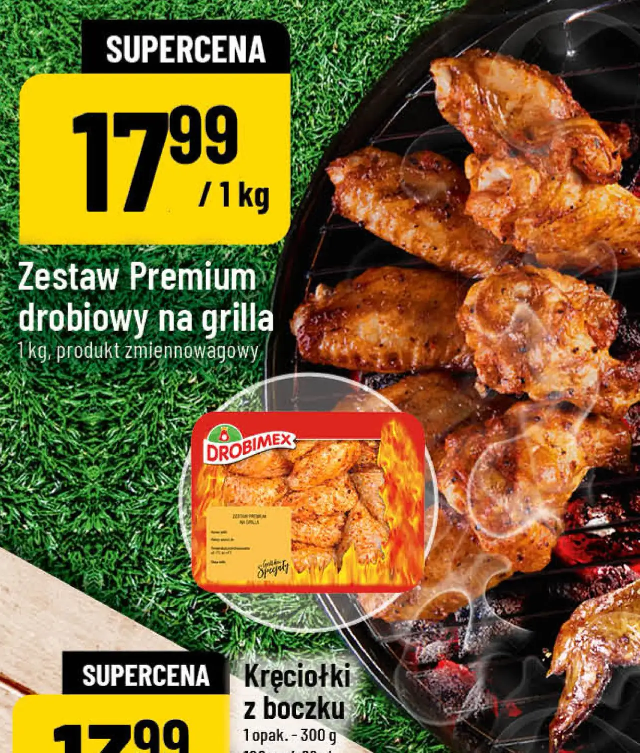 Zestaw Premium drobiowy na grilla Drobimex