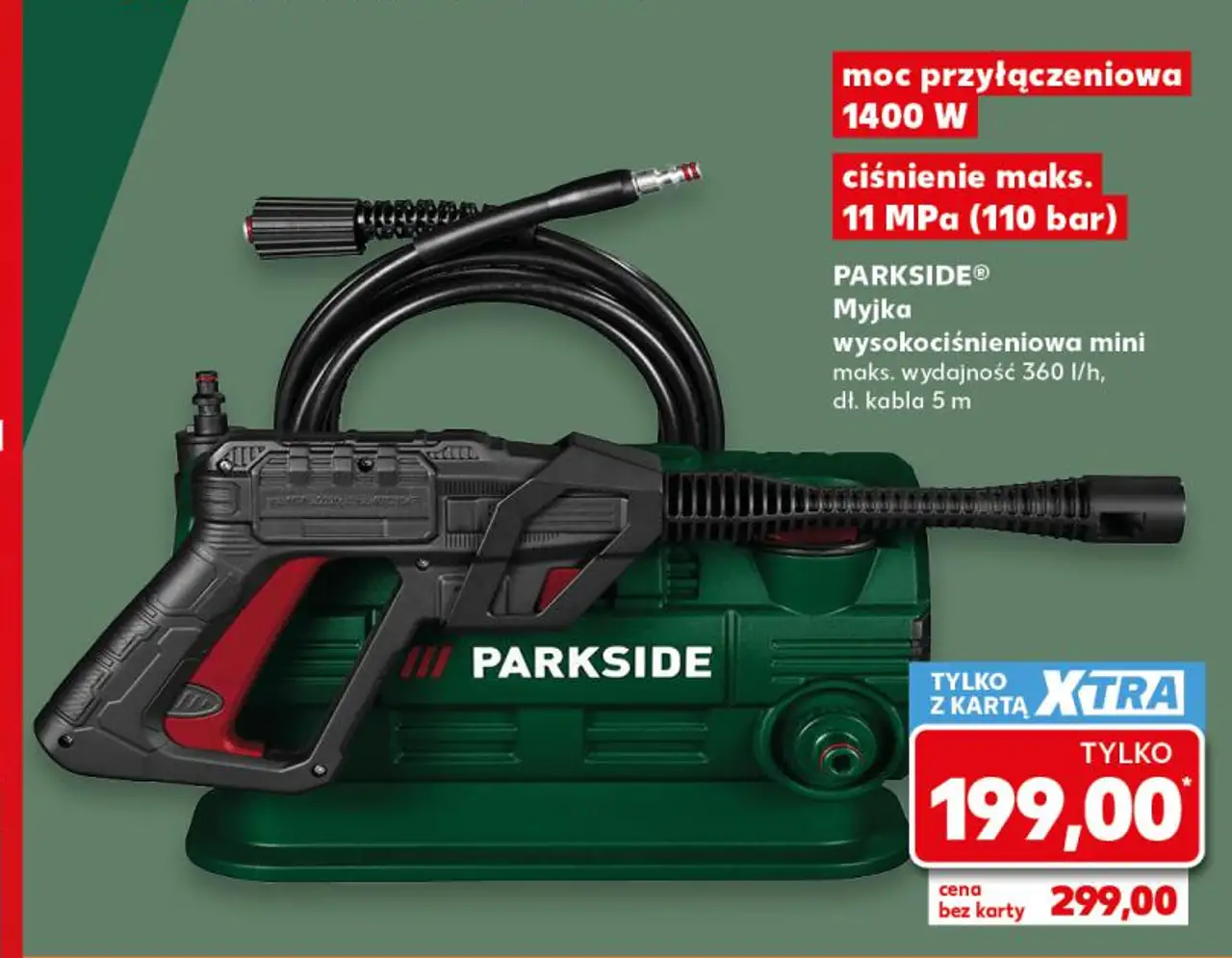 PARKSIDE Myjka wysokociśnieniowa mini