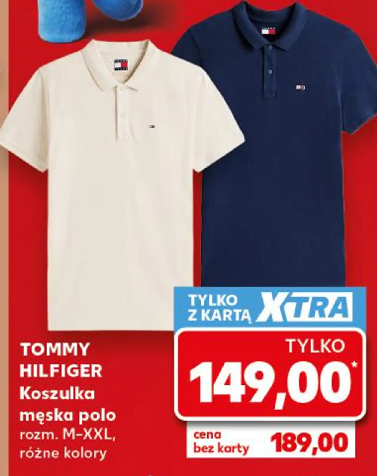 TOMMY HILFIGER Koszulka męska polo rozm. M-XXL, różne kolory