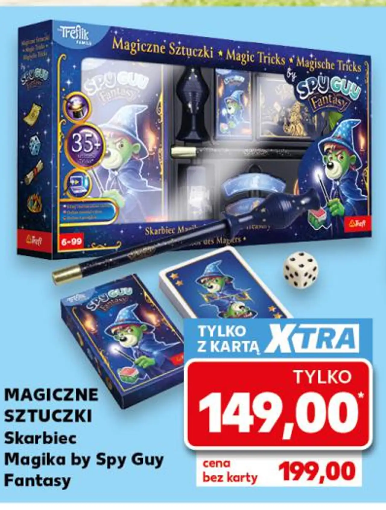 MAGICZNE SZTUCZKI Skarbiec Magika by Spy Guy Fantasy