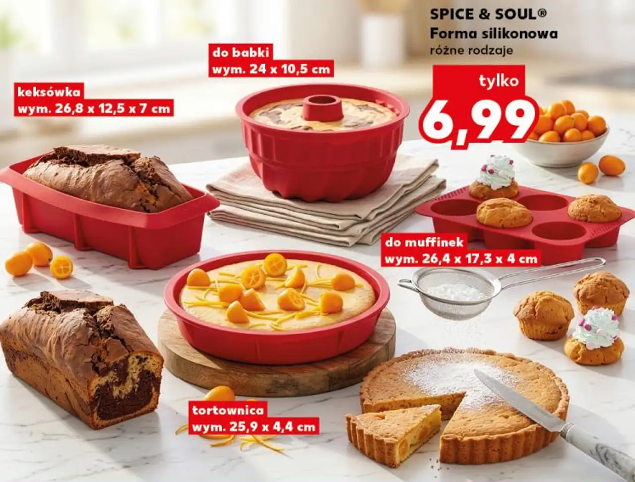 SPICE & SOUL® Forma silikonowa różne rodzaje