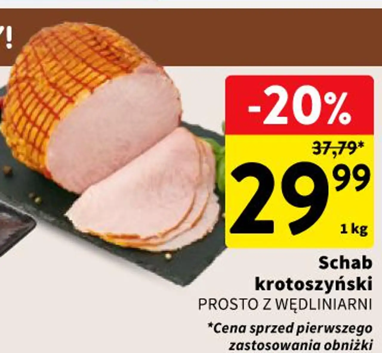 Schab krotoszyński PROSTO Z WĘDLINIARNI