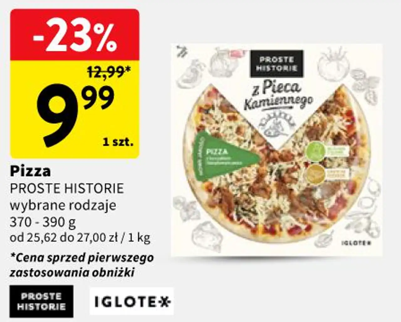 Pizza PROSTE HISTORIE wybrane rodzaje