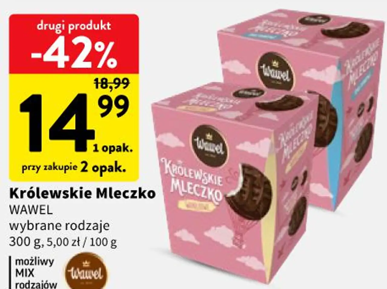 Królewskie Mleczko WAWEL wybrane rodzaje 300 g