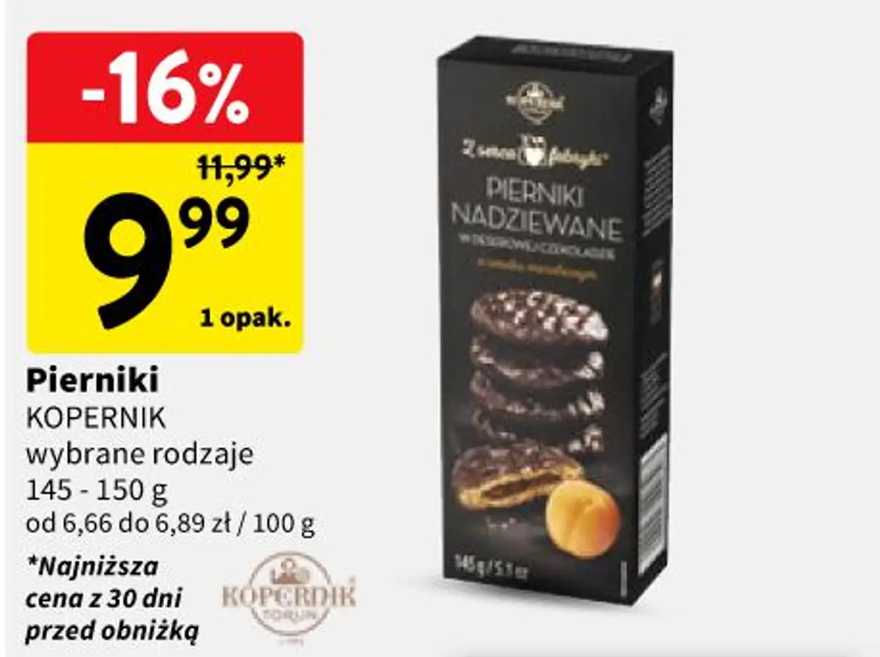 Pierniki KOPERNIK wybrane rodzaje 145 - 150 g