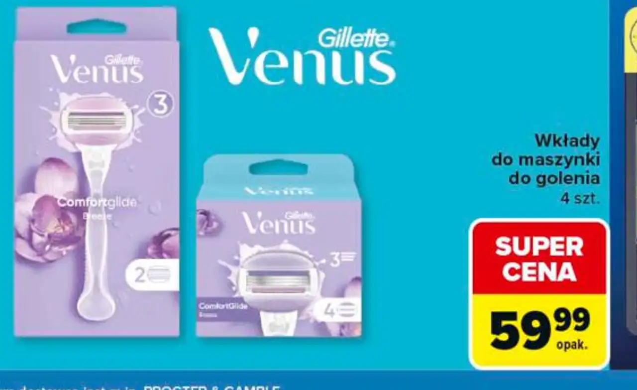 Wkłady do maszynki do golenia Gillette Venus