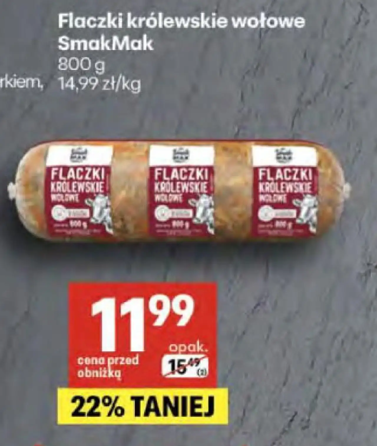 Flaczki królewskie wołowe SmakMak