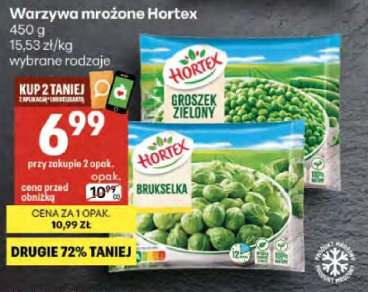 Warzywa mrożone Hortex