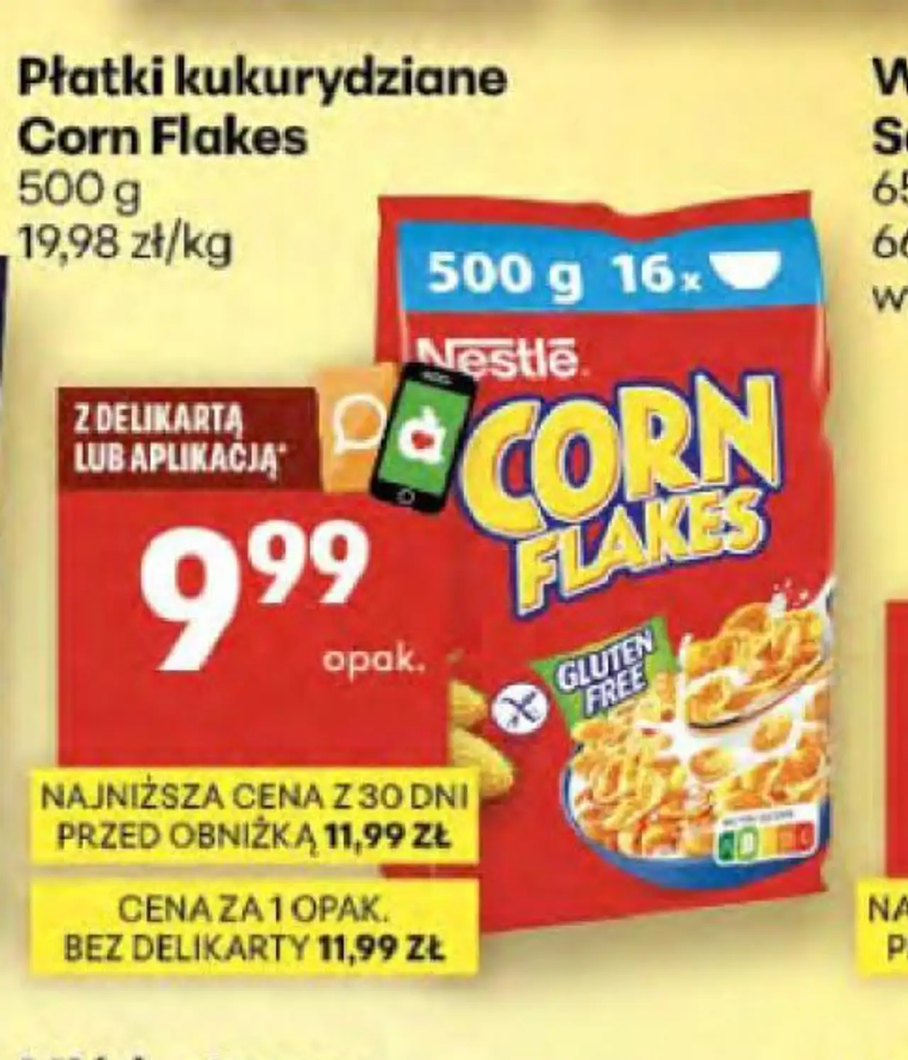 Płatki kukurydziane Corn Flakes 500 g