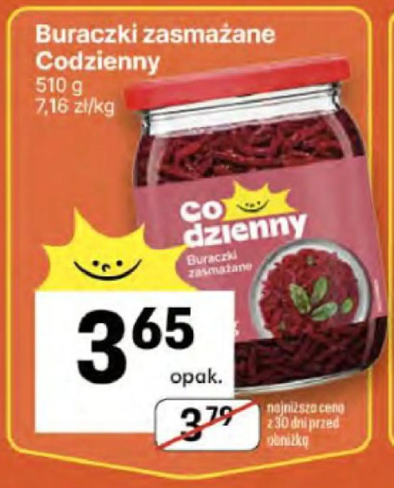 Buraczki zasmażane Codzienny