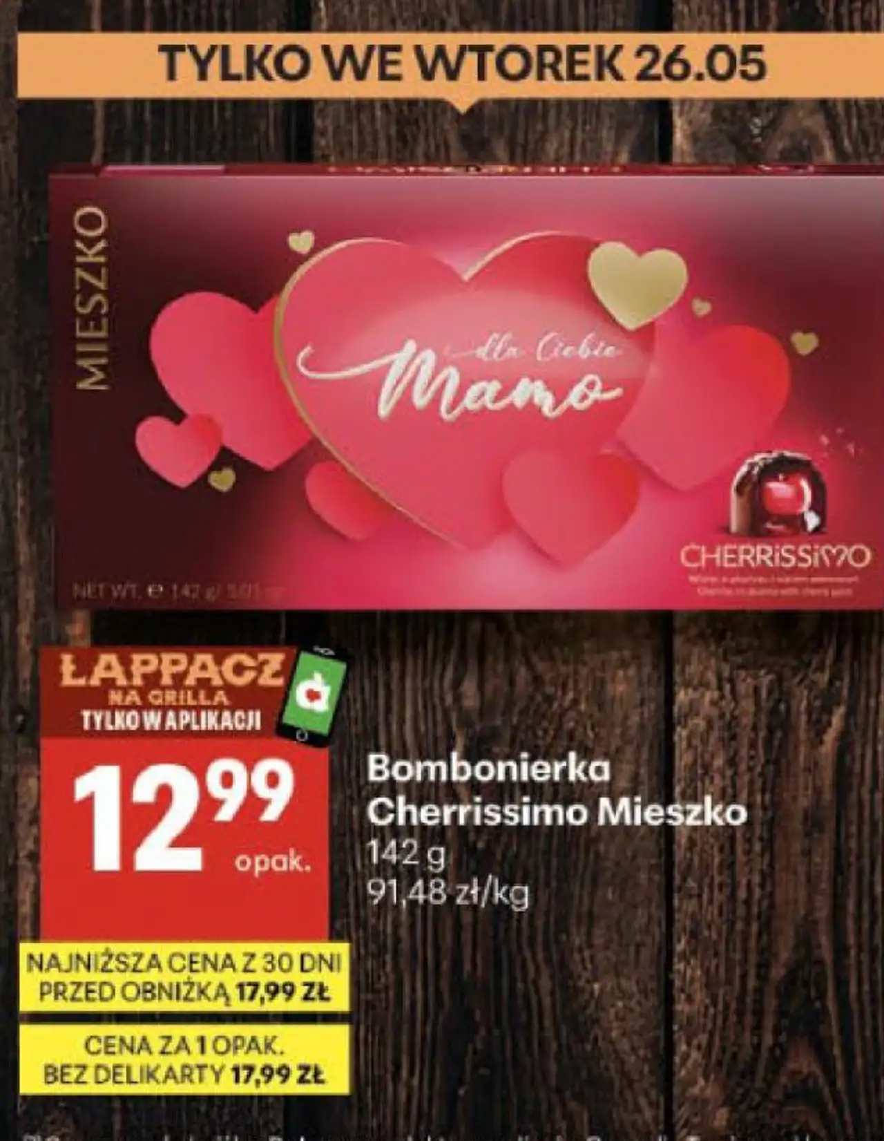 Bombonierka Cherrissimo Mieszko