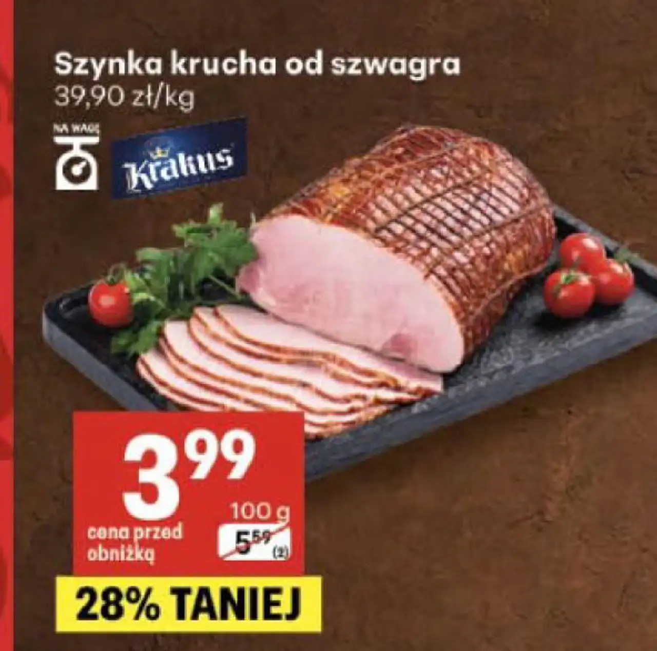 Szynka krucha od szwagra Krakus