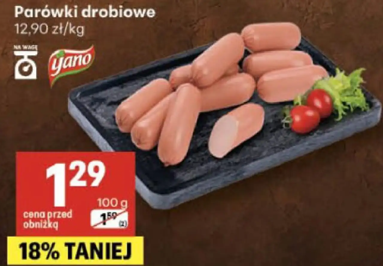 Parówki drobiowe