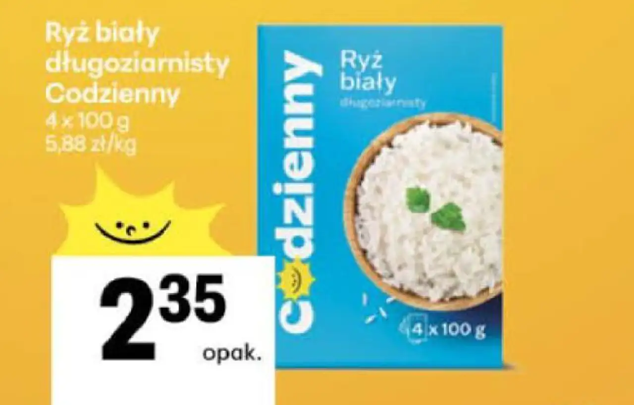 Ryż biały długoziarnisty Codzienny