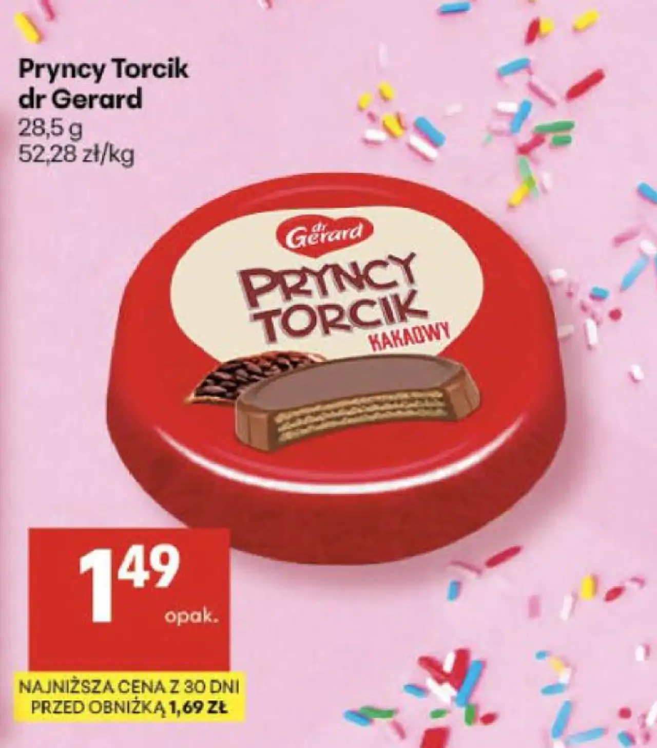 Pryncy Torcik dr Gerard 28,5 g