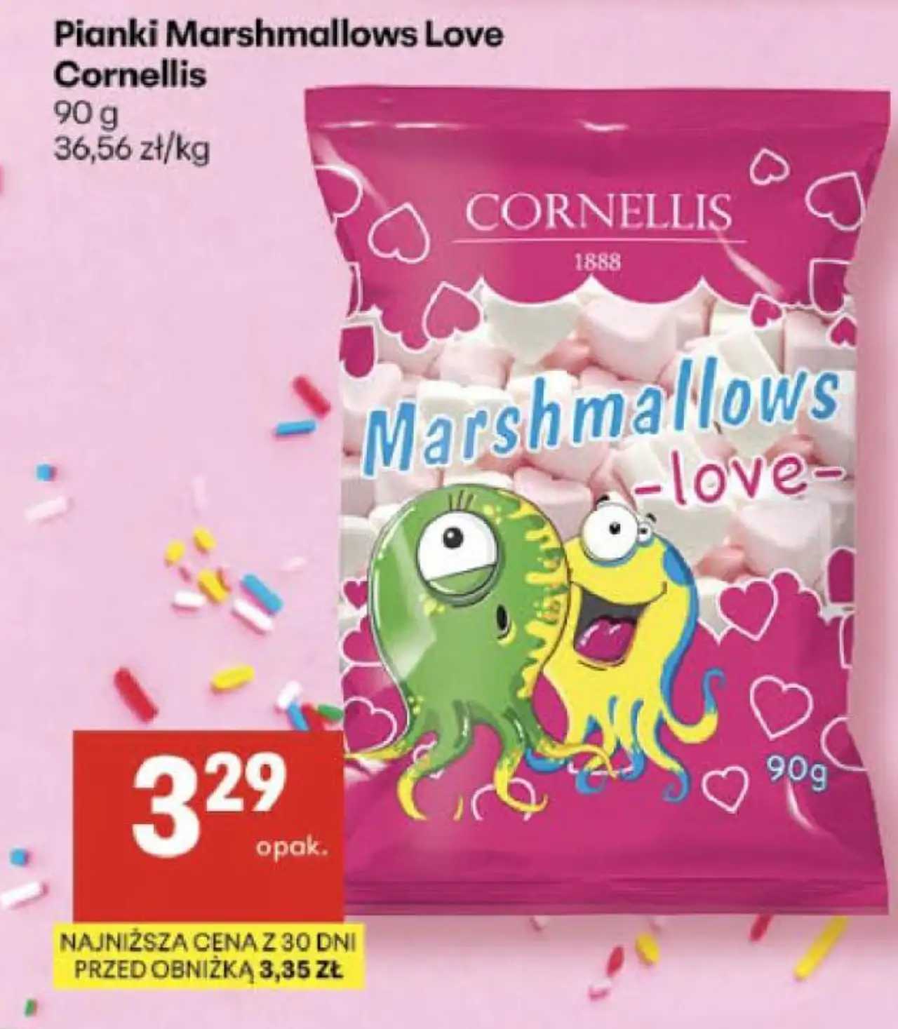 Pianki Marshmallows Love Cornellis 90 g