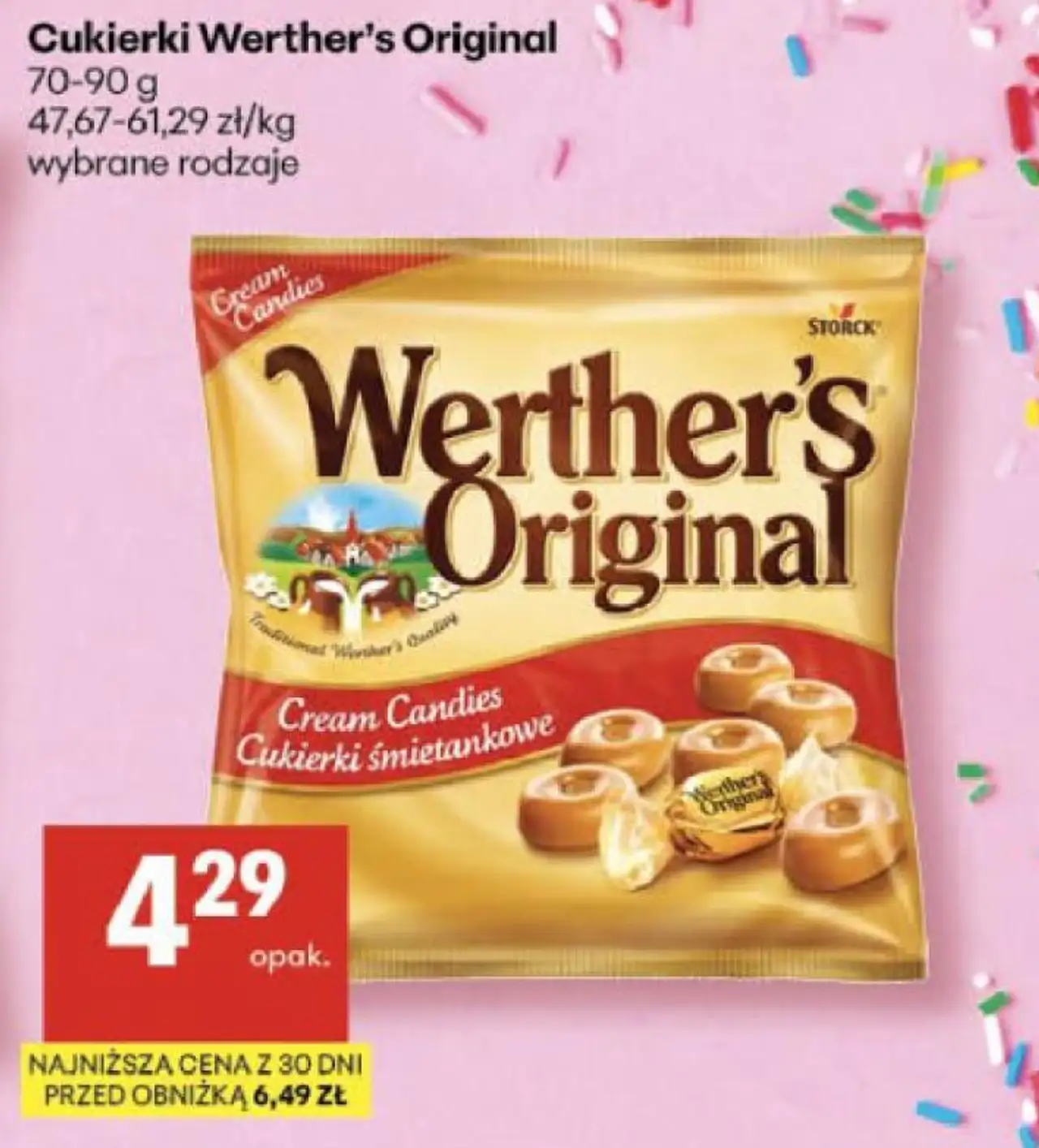 Cukierki Werther's Original 70-90 g