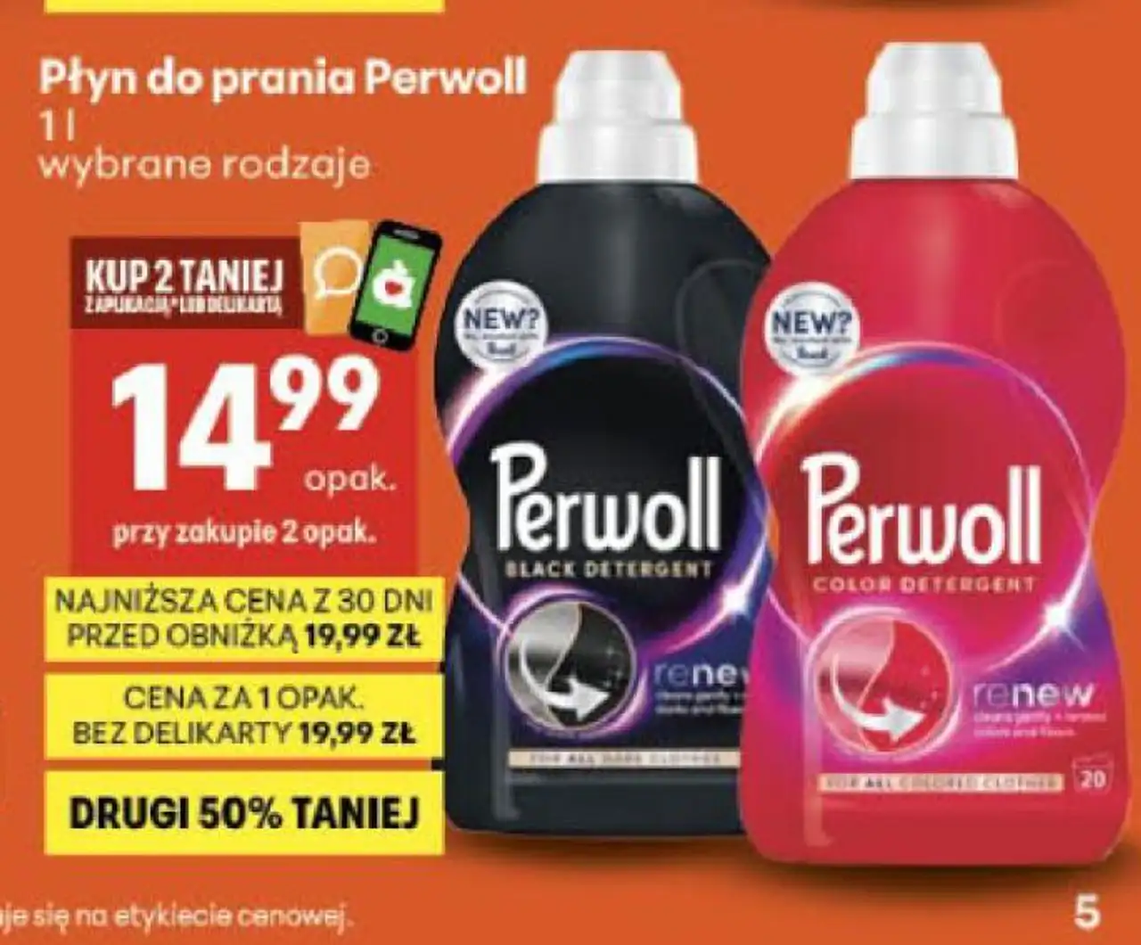 Płyn do prania Perwoll wybrane rodzaje 1 l