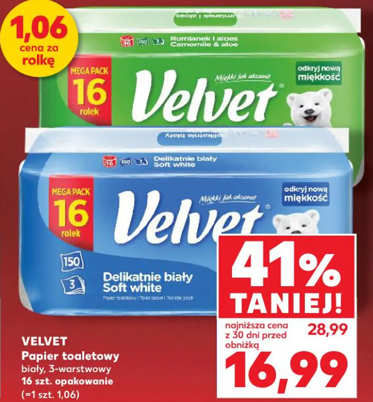 Velvet Papier toaletowy