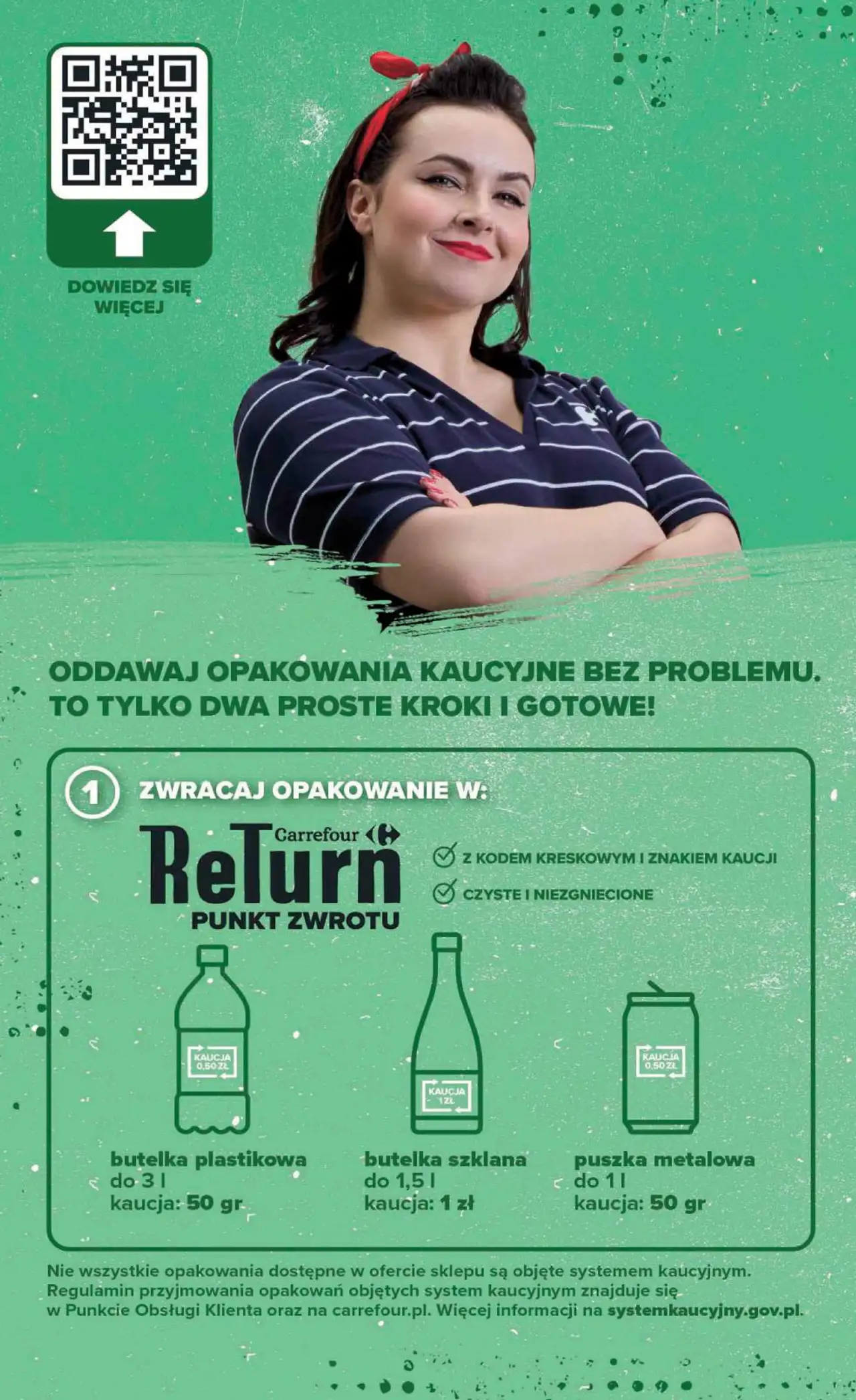 Oddawaj opakowania kaucyjne