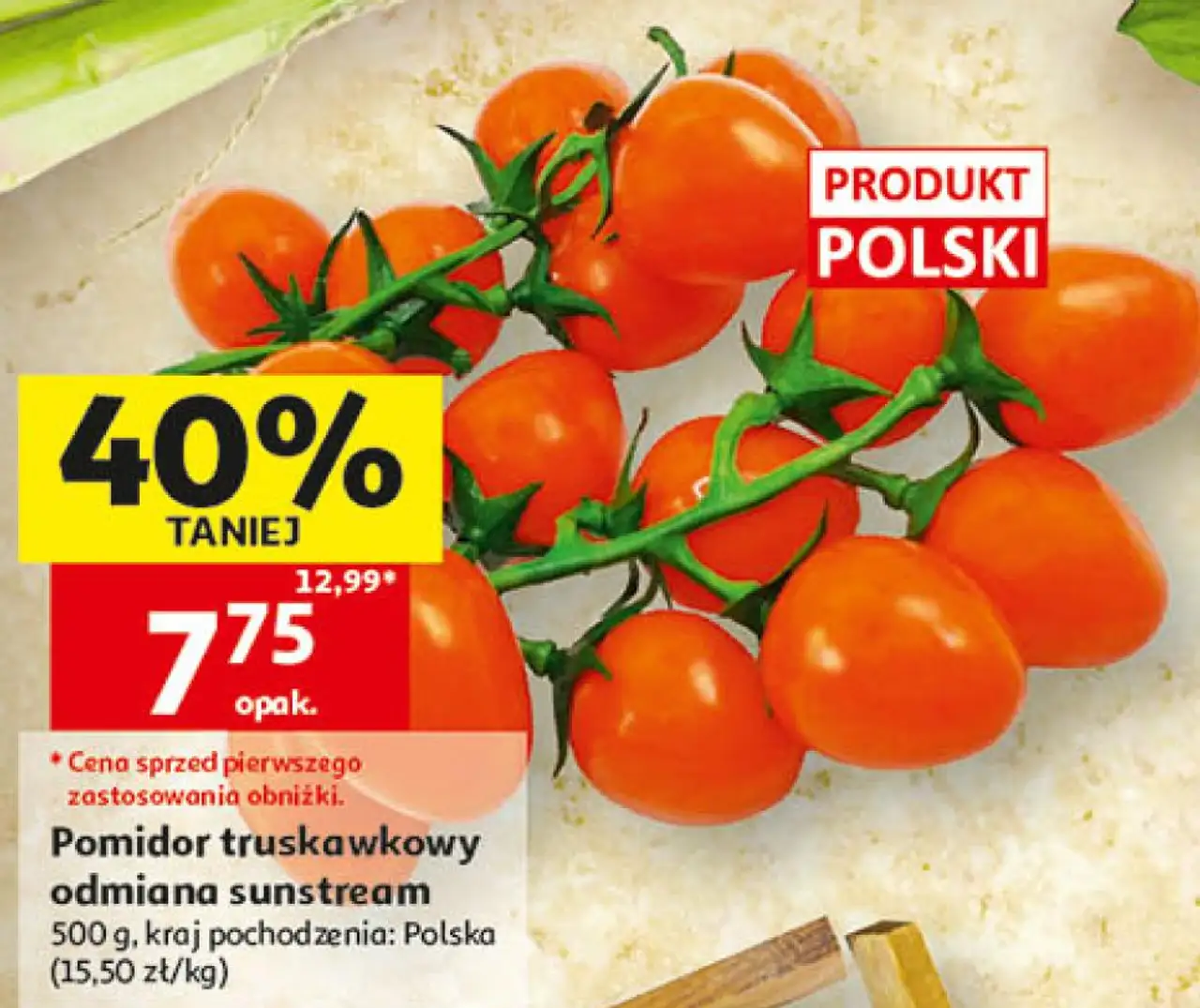 Pomidor truskawkowy odmiana sunstream 500 g