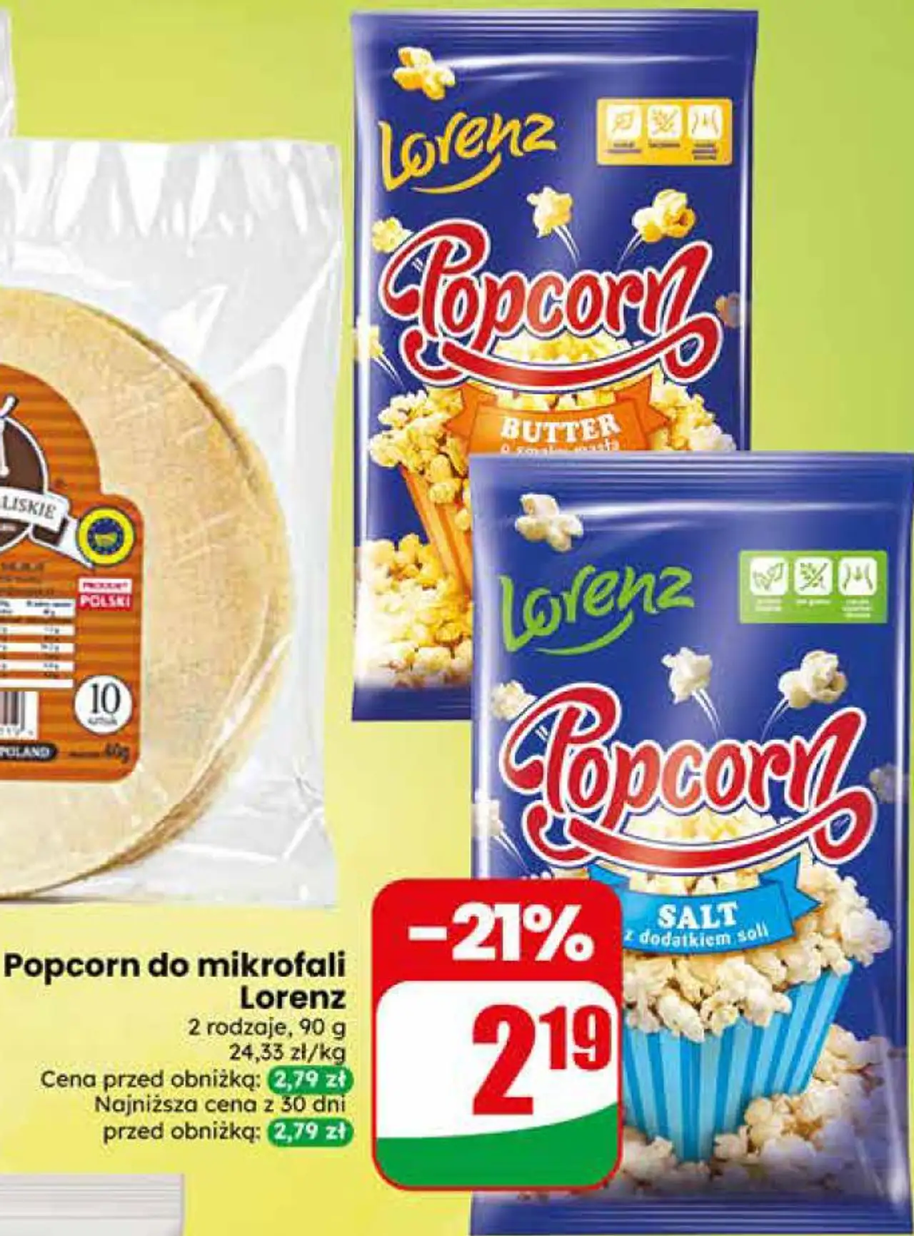 Popcorn do mikrofali Lorenz
