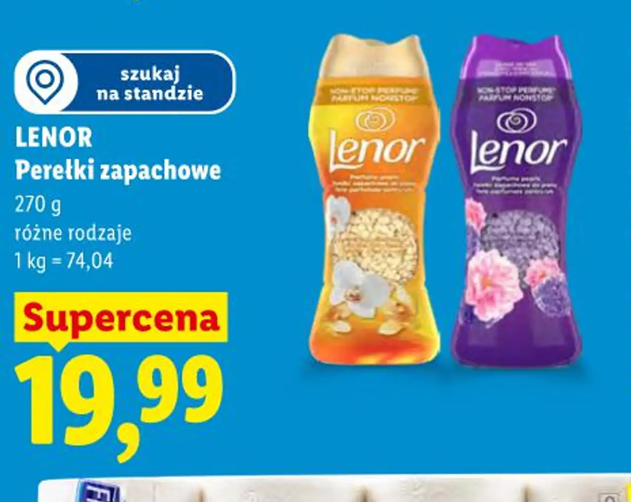 LENOR Perełki zapachowe