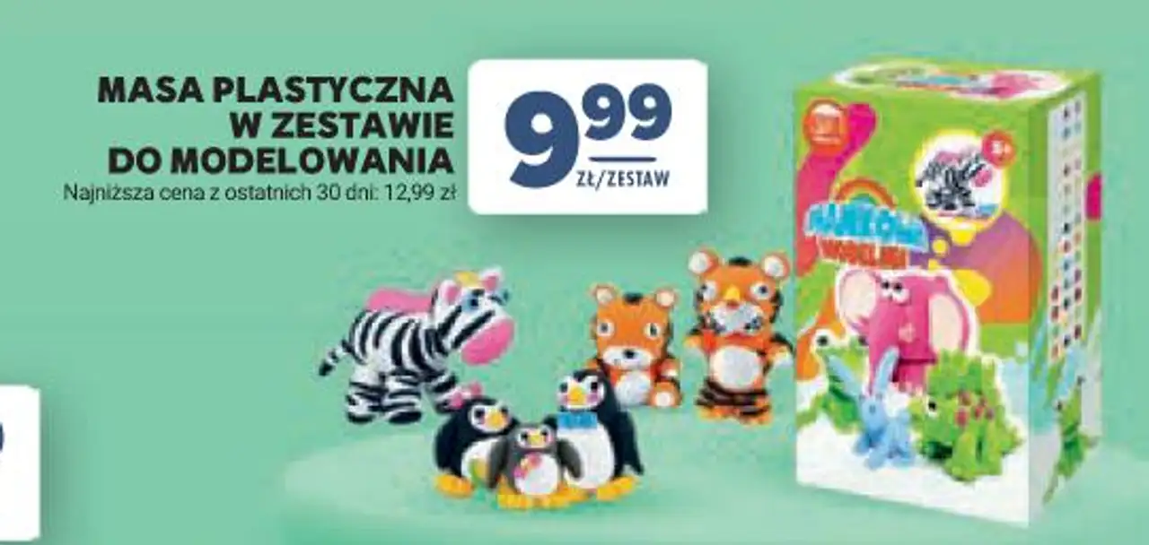 MASA PLASTYCZNA W ZESTAWIE DO MODELOWANIA DROMADER