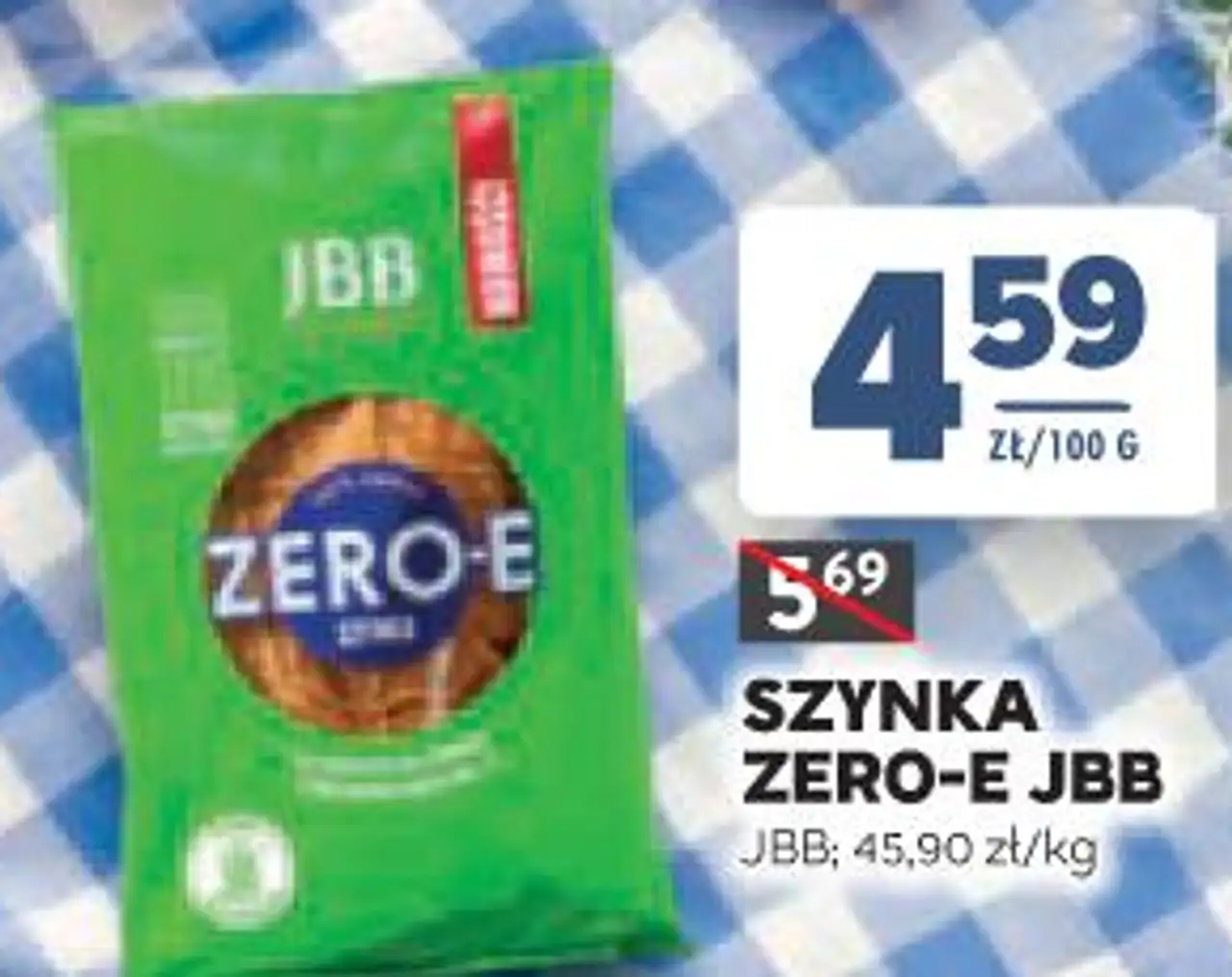 JBB SZYNKA ZERO-E JBB 45,90 zł/kg