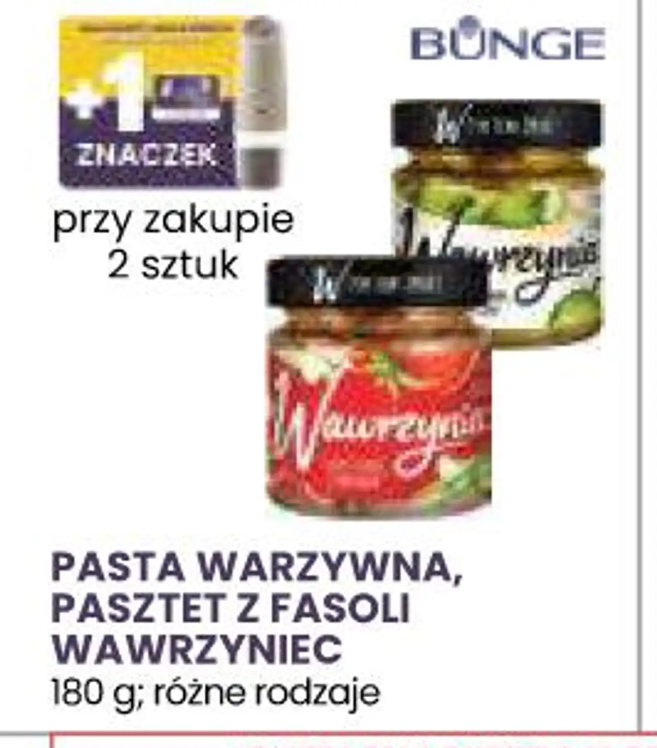 PASTA WARZYWNA, PASZTET Z FASOLI WAWRZYNIEC