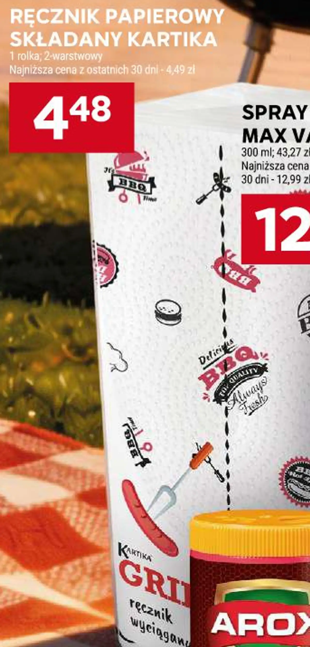 RĘCZNIK PAPIEROWY SKŁADANY KARTIKA 1 rolka; 2-warstwowy