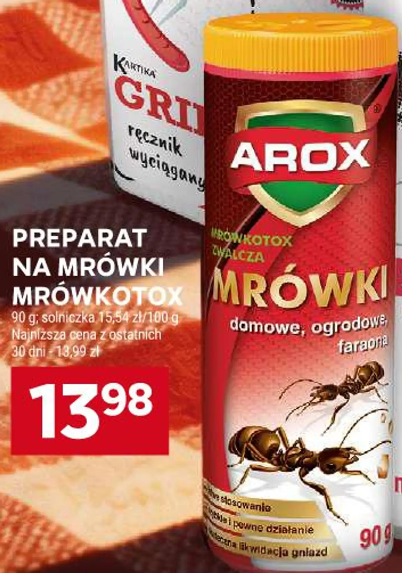 PREPARAT NA MRÓWKI MRÓWKOTOX 90 g; solniczka