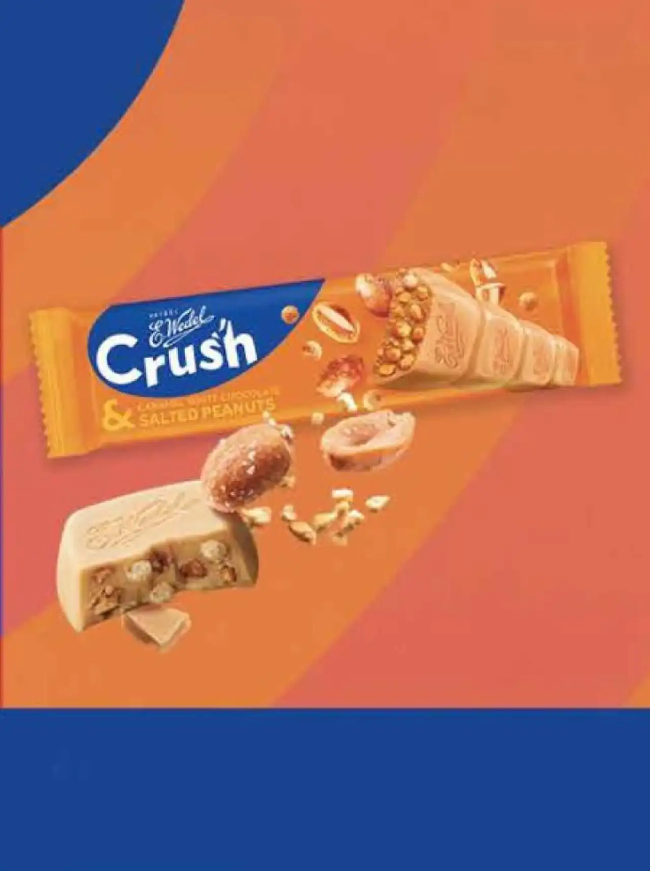 Baton E.Wedel Crush Caramel White Chocolate & Salted Peanuts