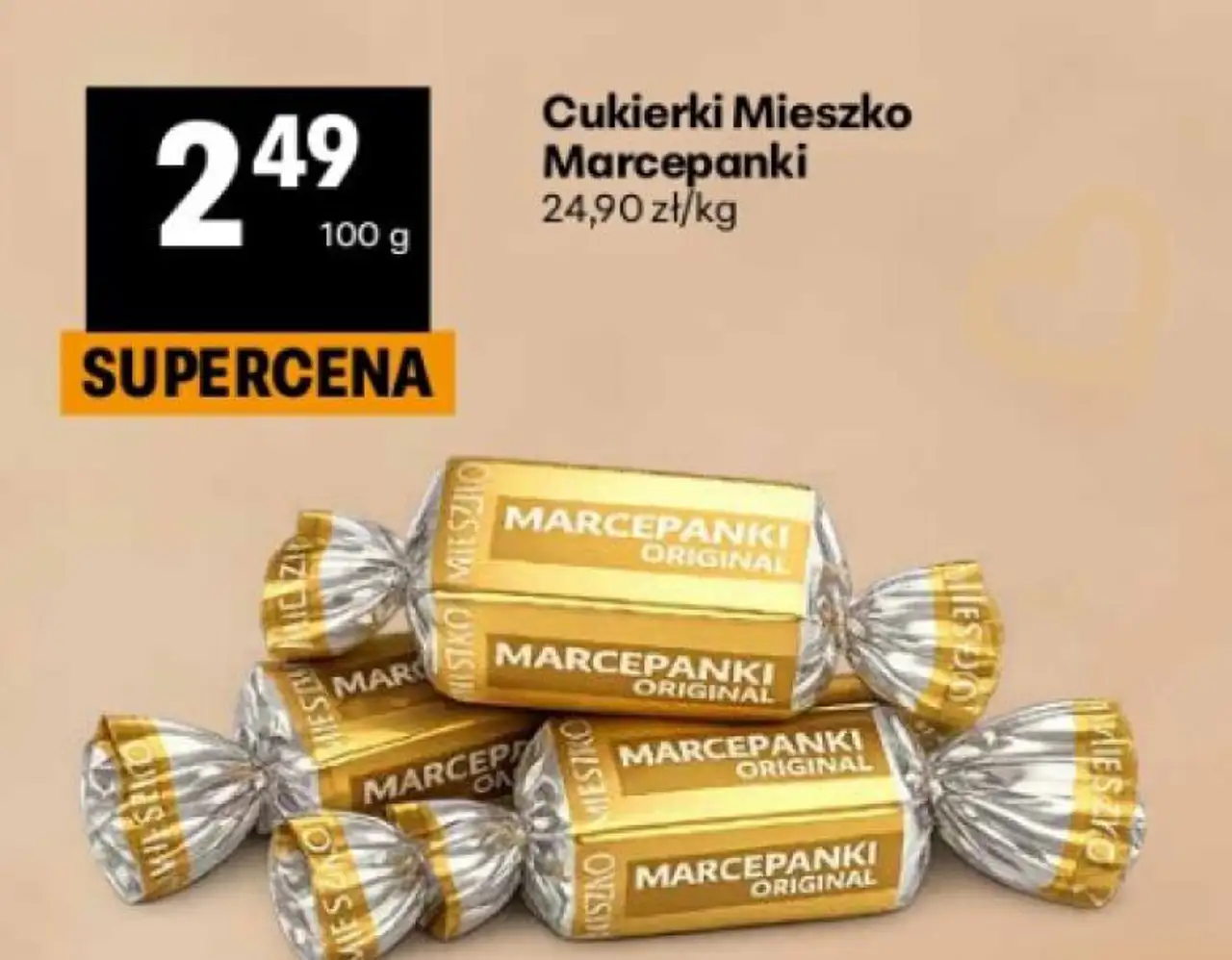 Cukierki Mieszko Marcepanki