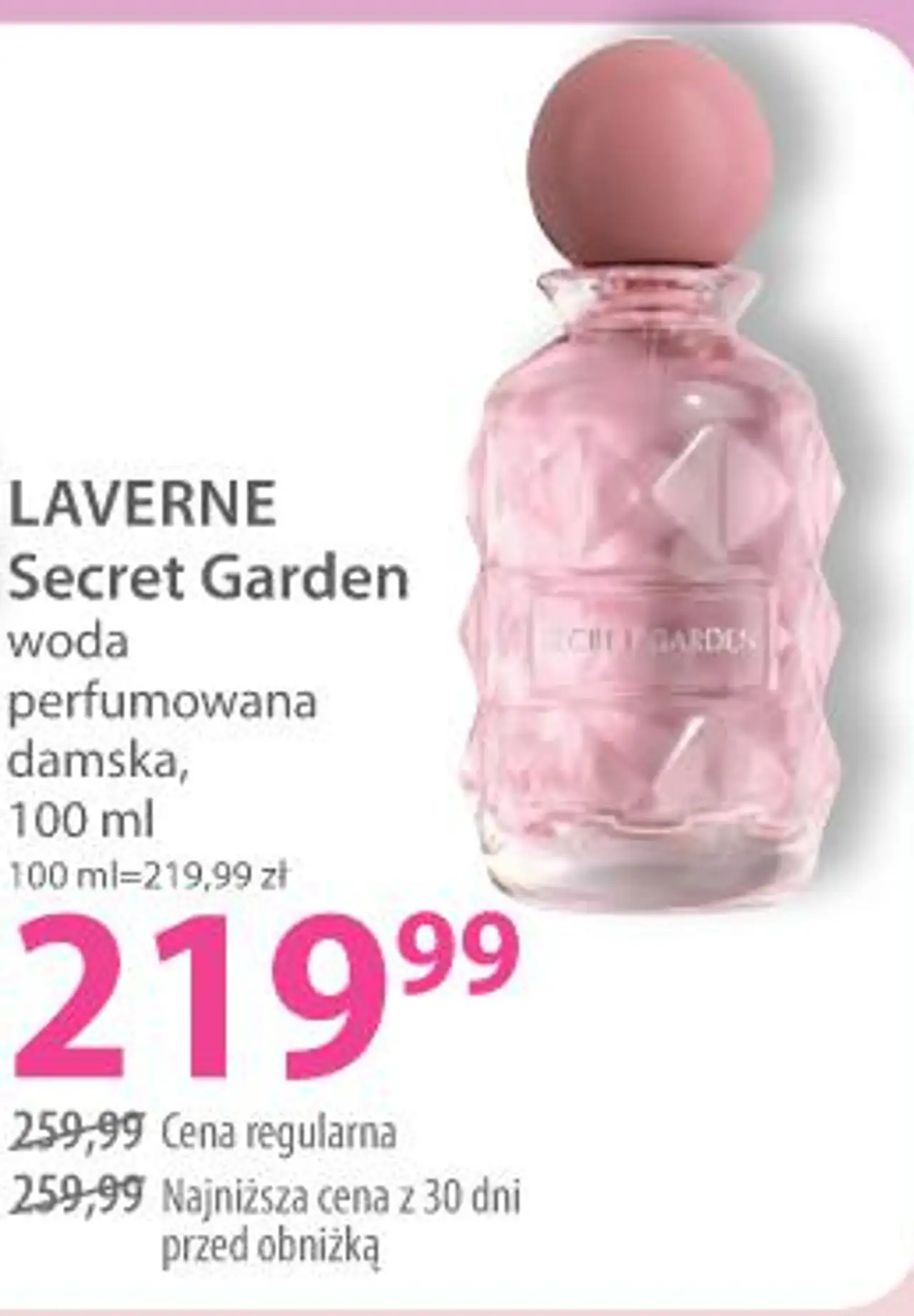 LAVERNE Secret Garden woda perfumowana damska, 100 ml