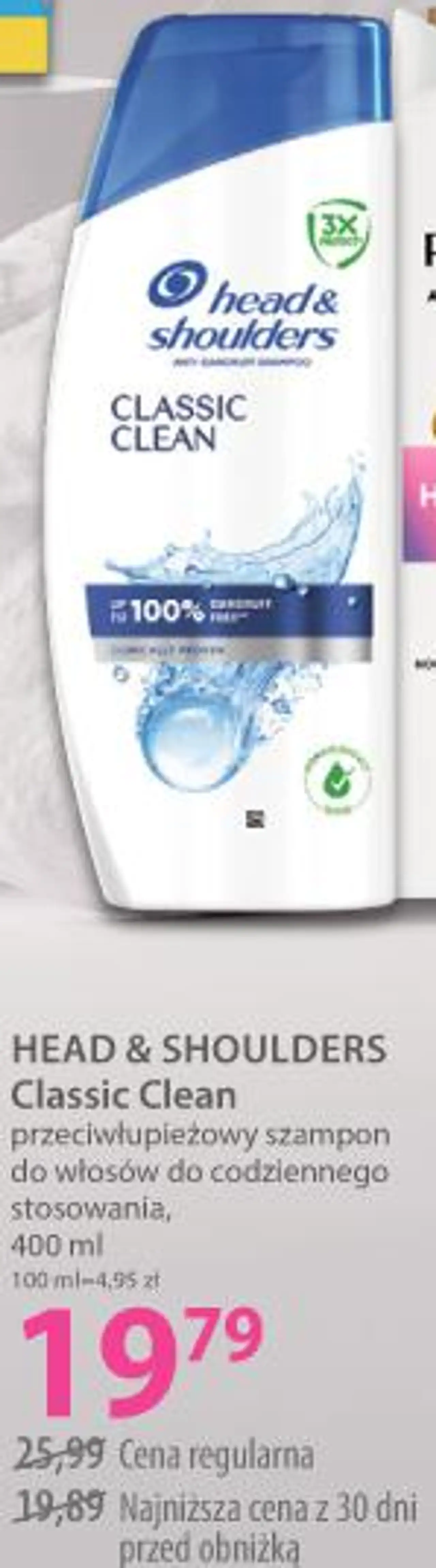 HEAD & SHOULDERS Classic Clean przeciwłupieżowy szampon do włosów