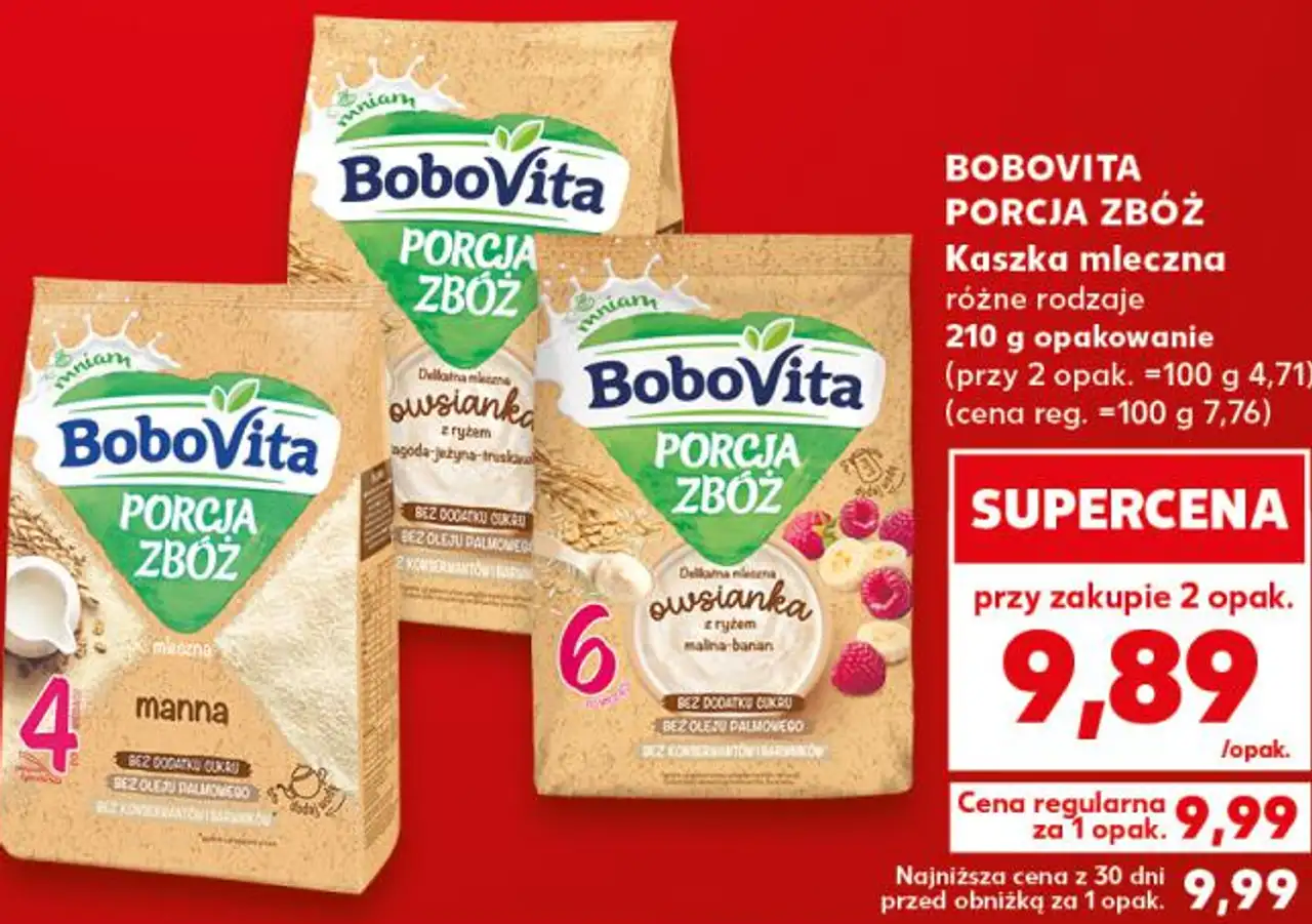 Kaszka mleczna różne rodzaje