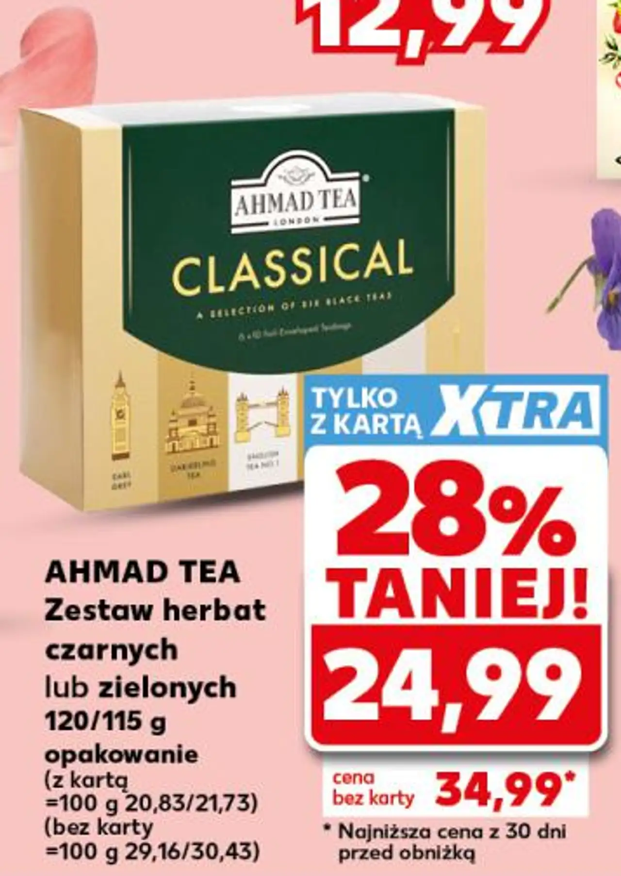 AHMAD TEA Zestaw herbat czarnych lub zielonych