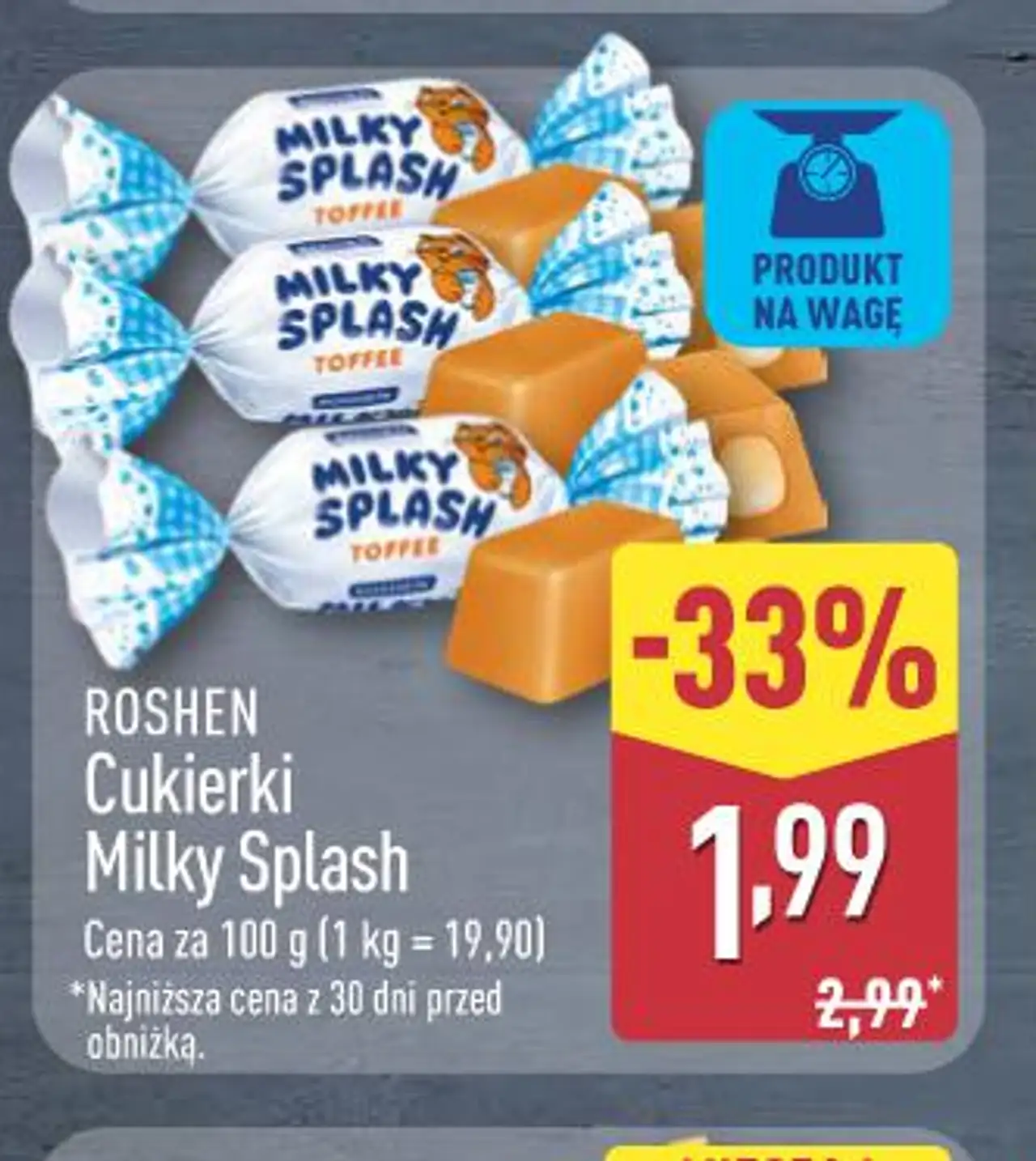 Cukierki Milky Splash