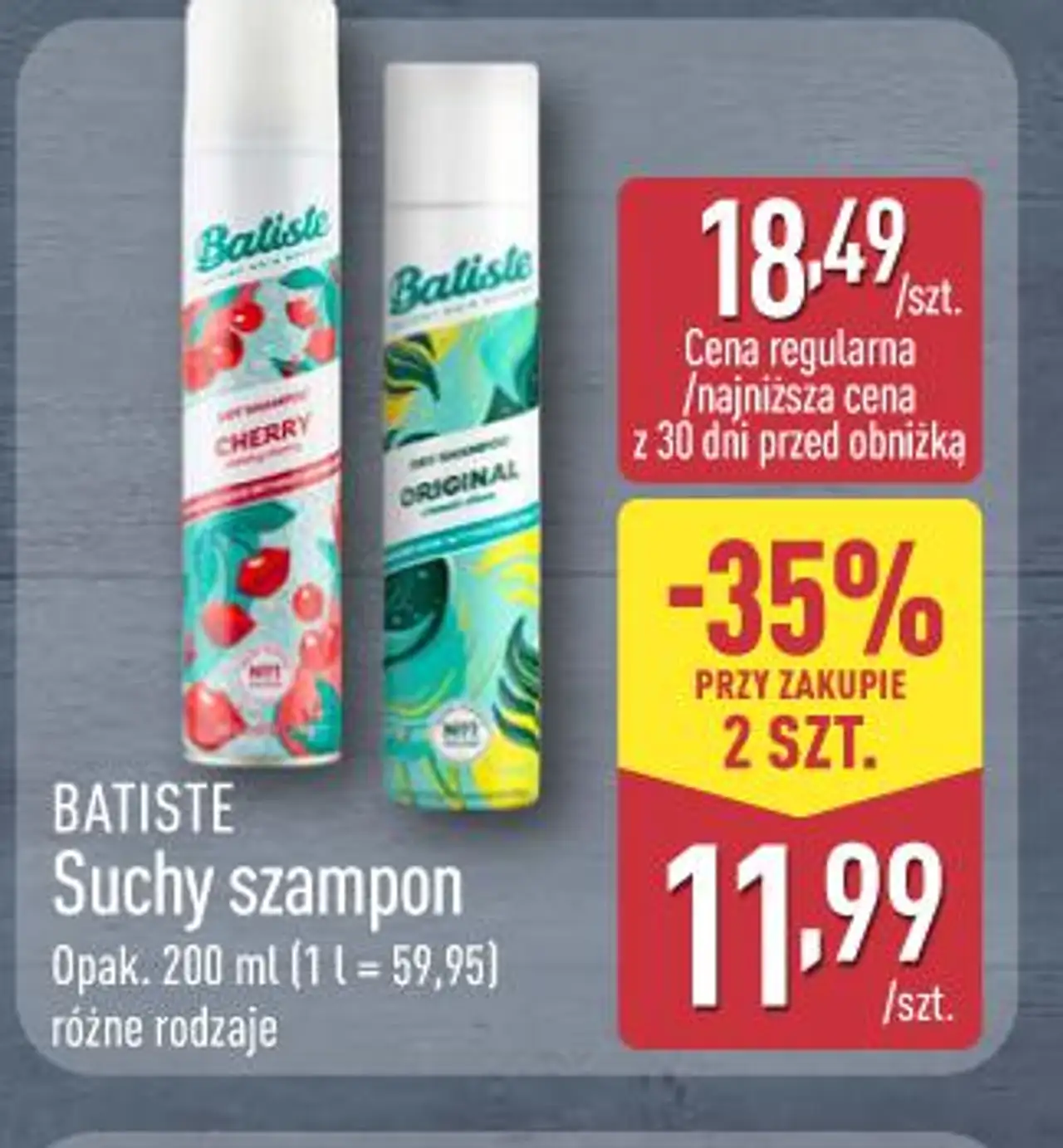 Batiste Suchy szampon