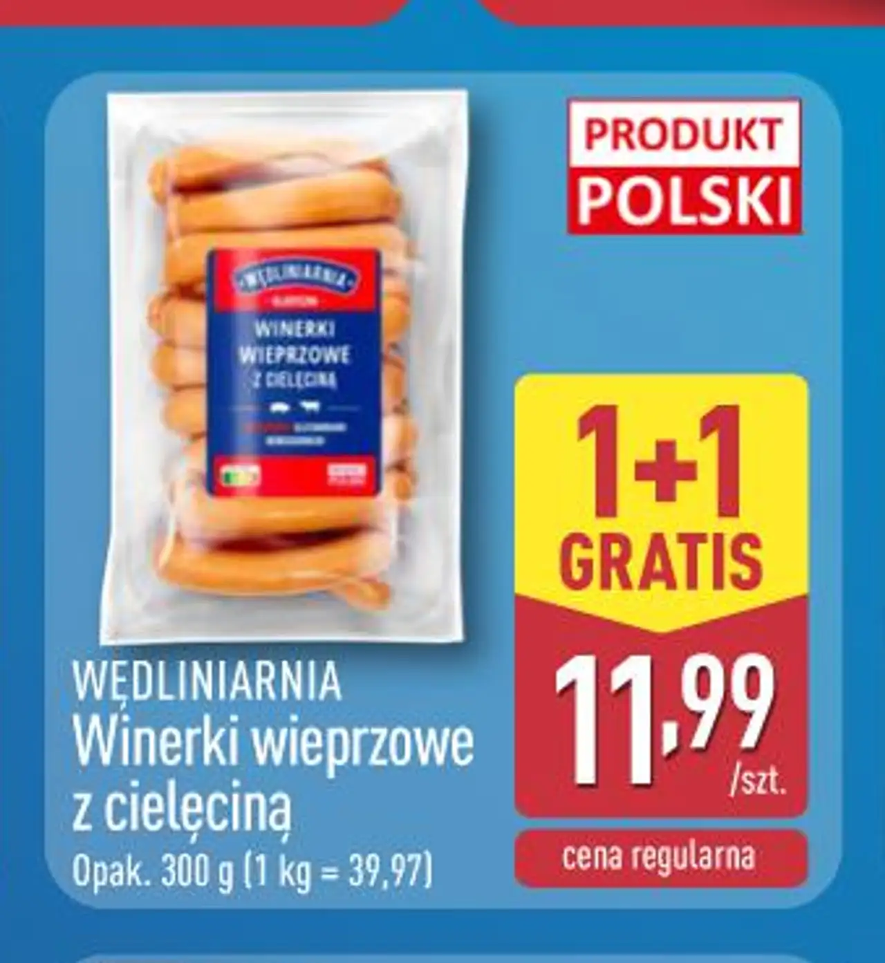 Winerki wieprzowe z cielęciną