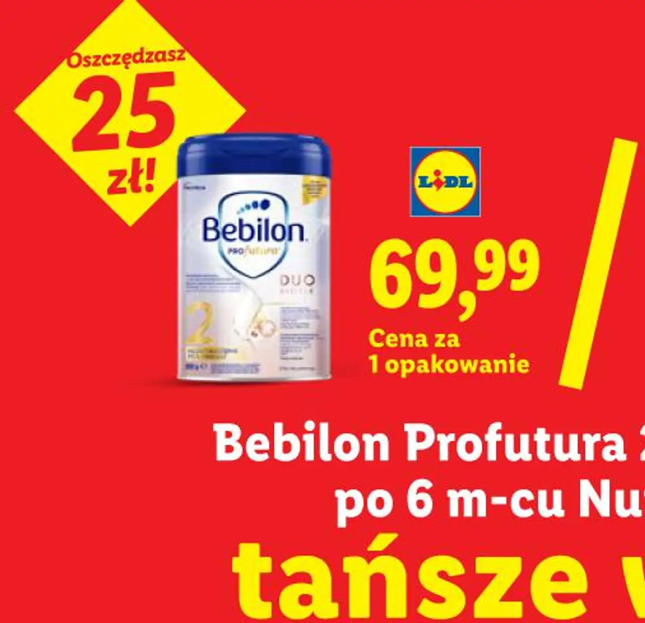 Bebilon Profutura 2 mleko następne po 6 m-cu Nutricia, 800 g