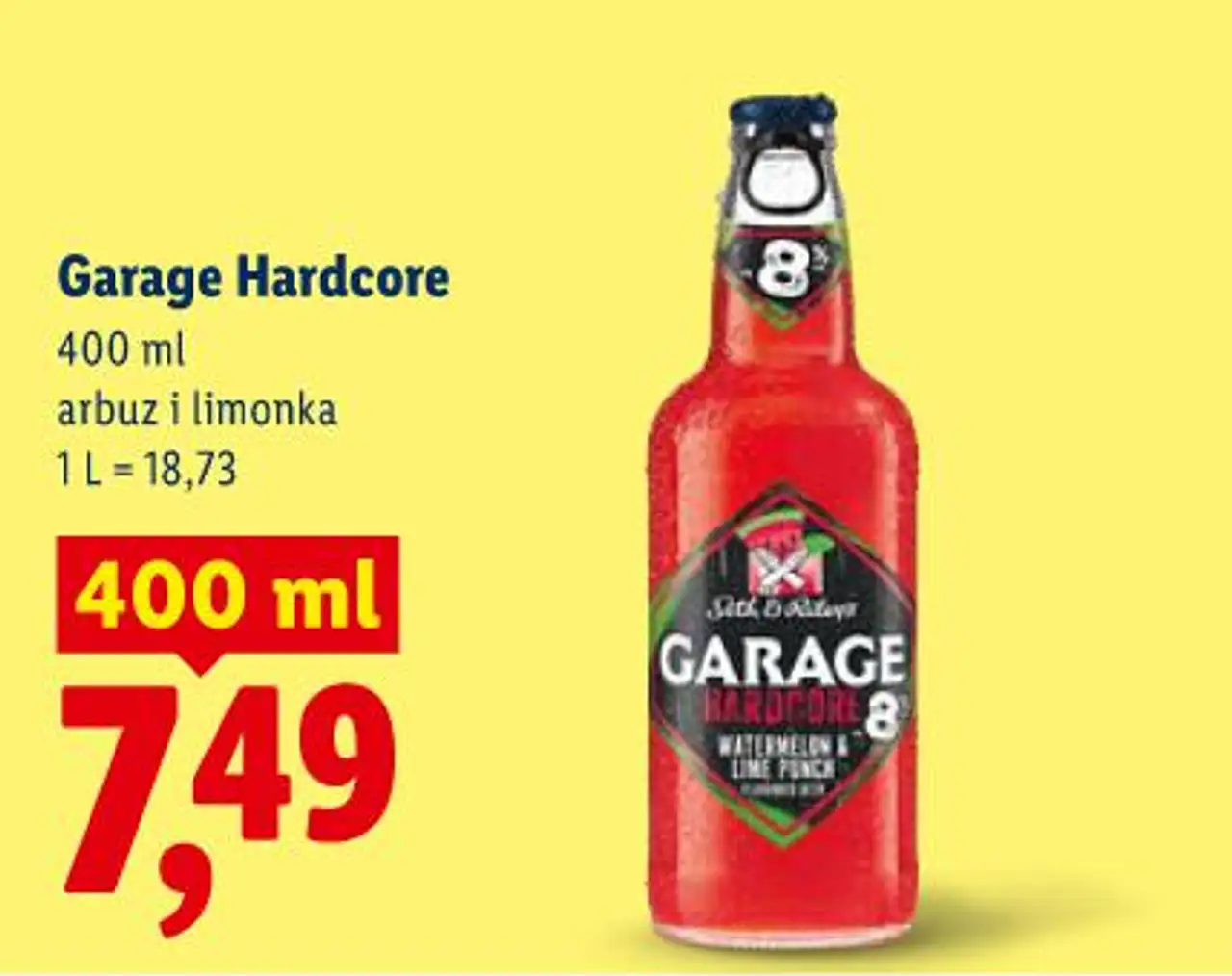 Garage Hardcore arbuz i limonka