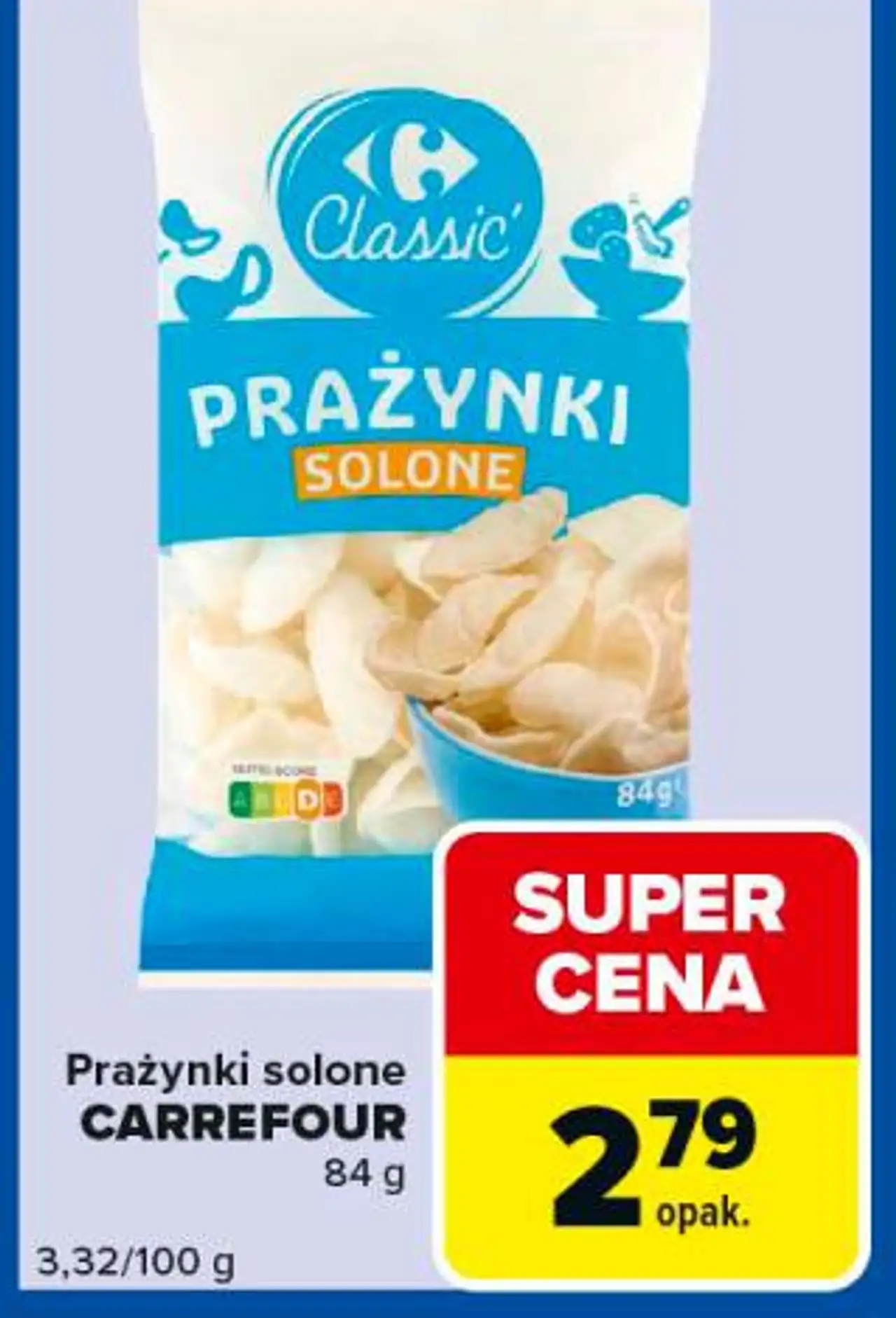 Prażynki solone CARREFOUR