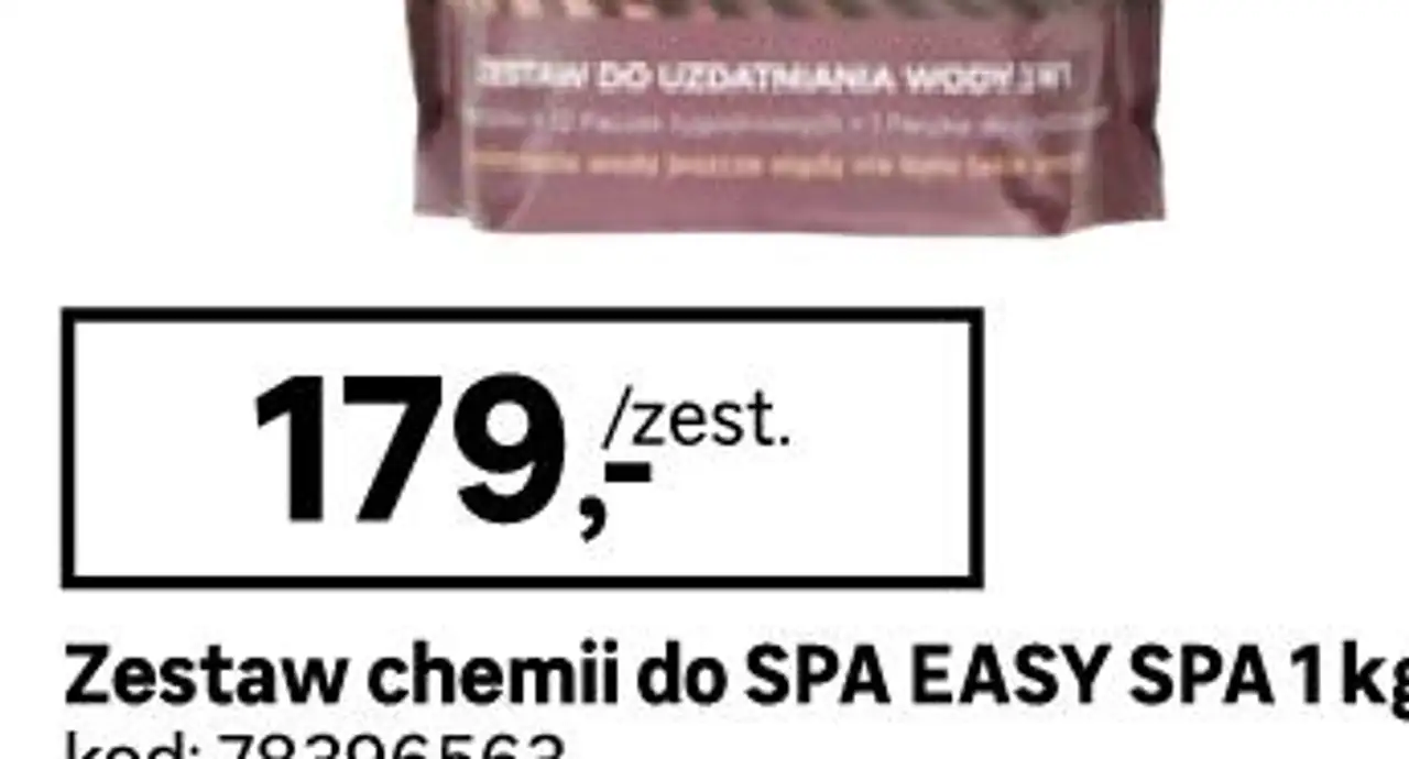 Zestaw chemii do SPA EASY SPA 1 kg