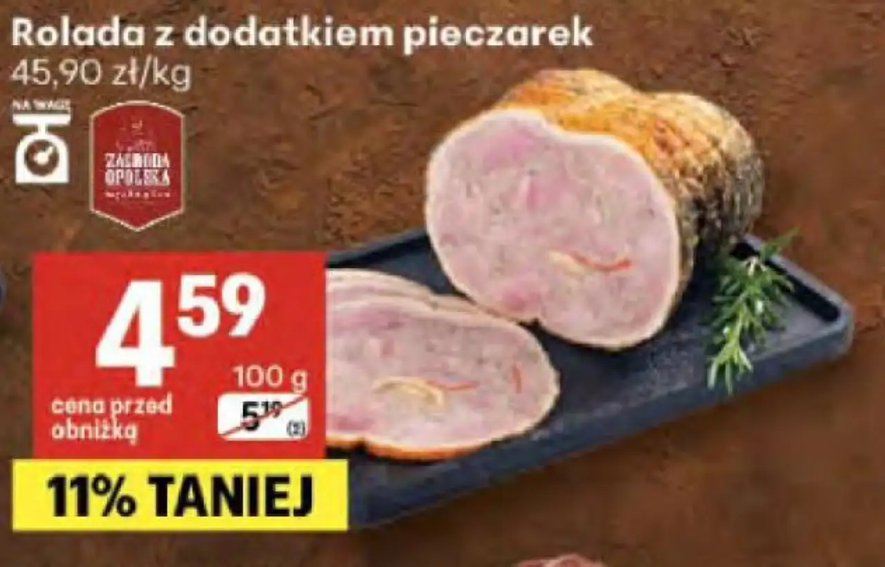 Rolada z dodatkiem pieczarek ZAKŁADY MIĘSNE SILESIA