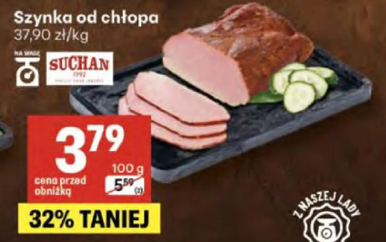 Szynka od chłopa SUCHAN