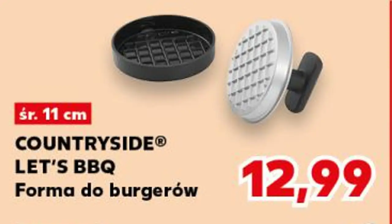 COUNTRYSIDE® LET'S BBQ Forma do burgerów